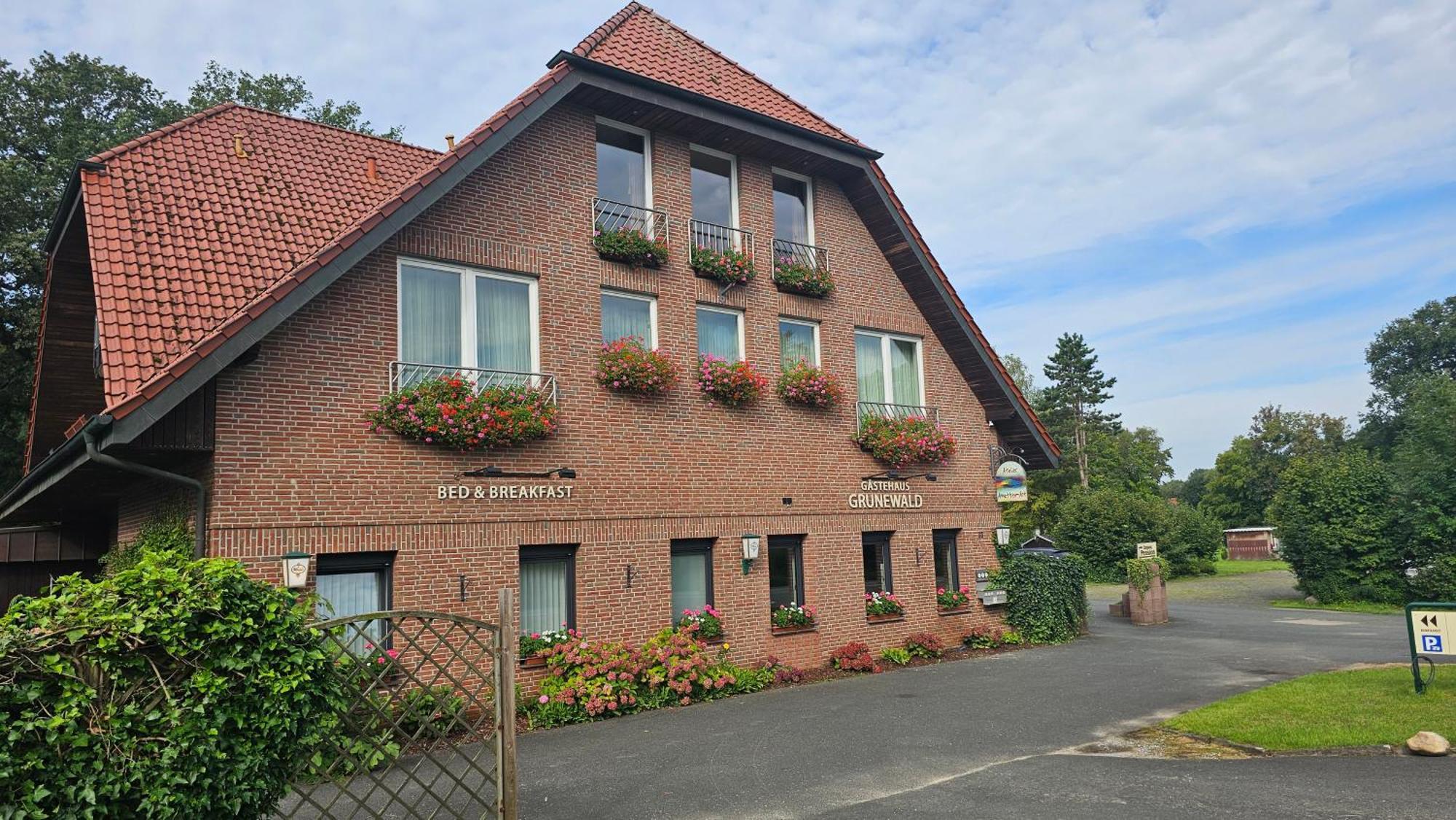 Gaestehaus Grunewald Bed & Breakfast Heiden Екстер'єр фото