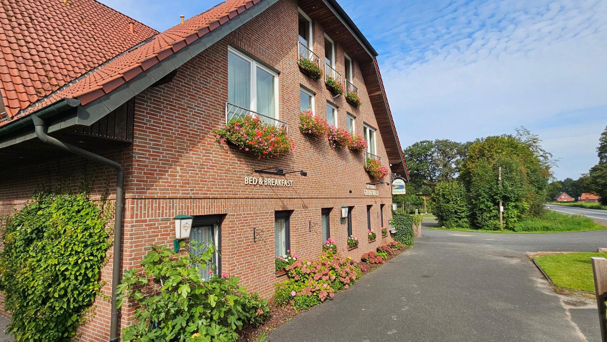 Gaestehaus Grunewald Bed & Breakfast Heiden Екстер'єр фото